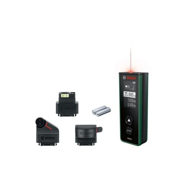 Télémètre laser Bosch Zamo Set portée jusqu'à 25 m précision ± 2 mm