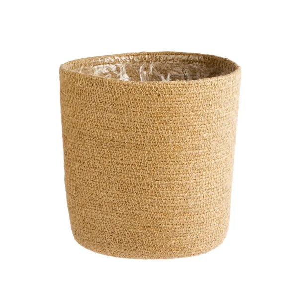 Vannerie naturelle en jute - 15 x 14 x 12 cm