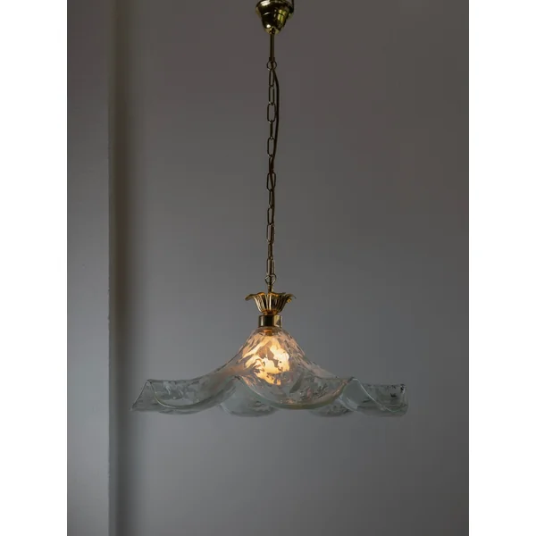 Vintage Ceiling Lamp Murano 70s Italy