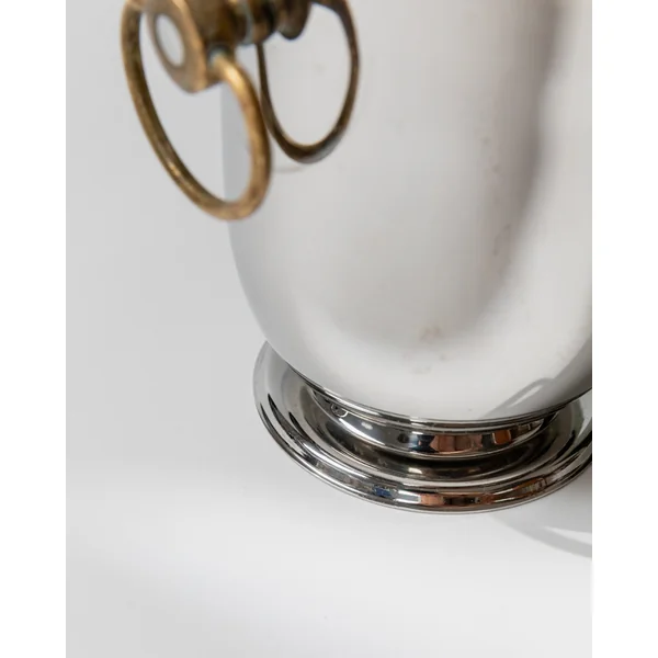 Vintage Champagne or Wine Cooler - Silver Plated Timeless Design by Jean Couzon 1980s