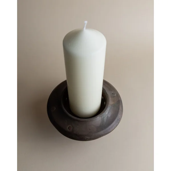 Vintage Copper Candle Holder