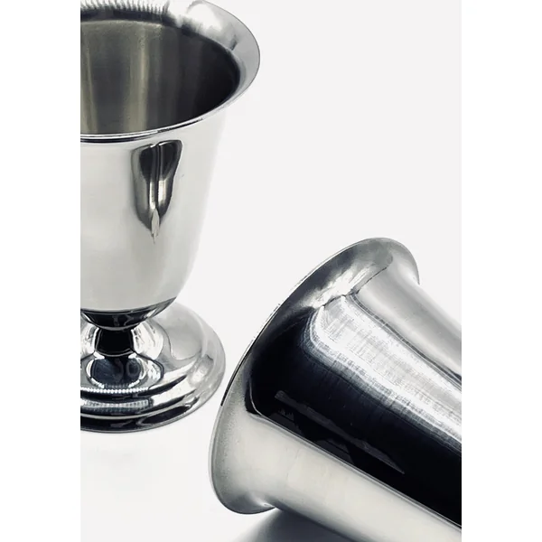 Vintage ice coupes set of six in stainless steel