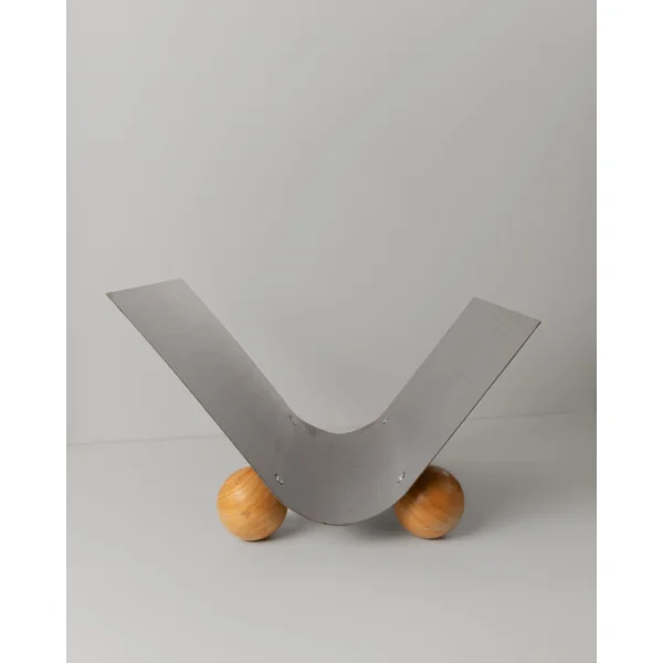 Vintage Metal Magazine Rack