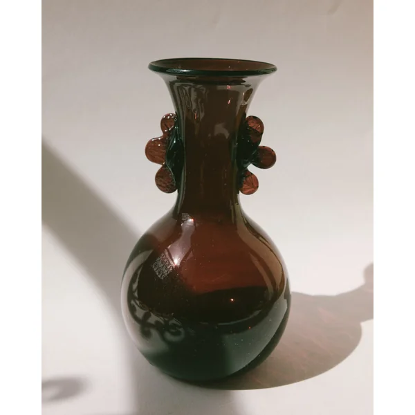 Vintage Murano Glass Flower Vase - c. 1970s