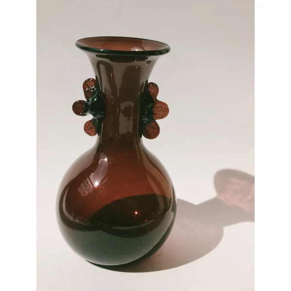 Vintage Murano Glass Flower Vase - c. 1970s
