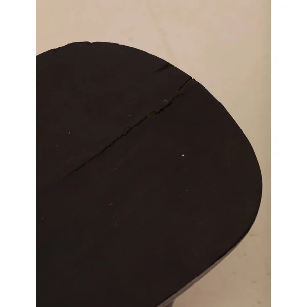 Vintage Senufo Monoxyl African Stool in Black / Wenge