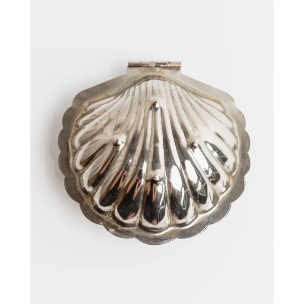 Vintage Shell Shaped Sugar Bowl, For Sugar, Sauces, Butter - Italy 1960s, Table Decor