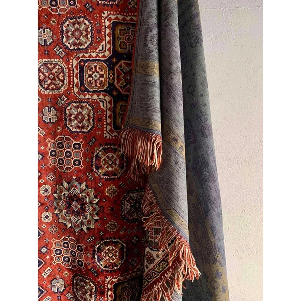 Vintage Silk Oriental Duvet Cover - Rug