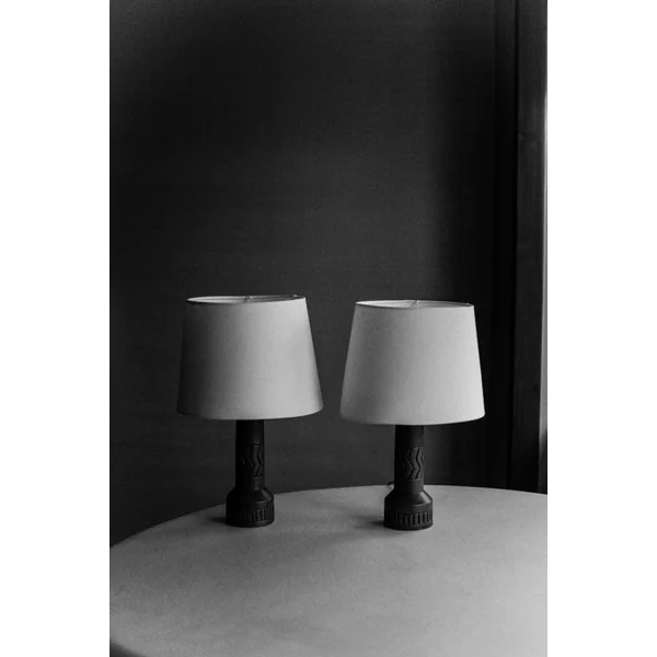 Vintage Stoneware Lamps